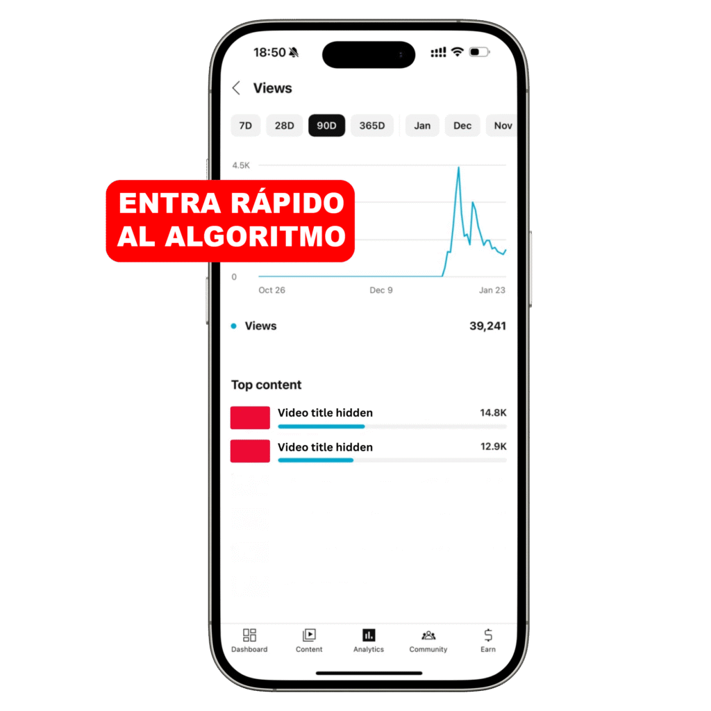 Canal de YouTube con Antigüedad