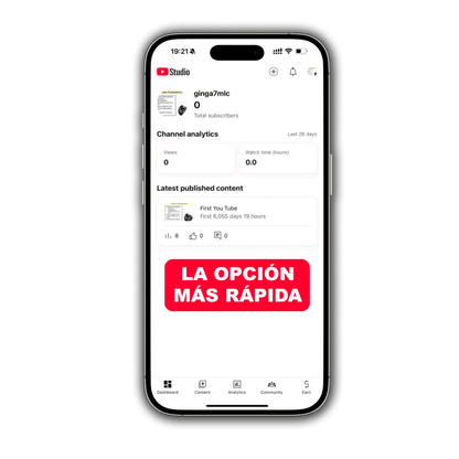 Canal de YouTube con Antigüedad