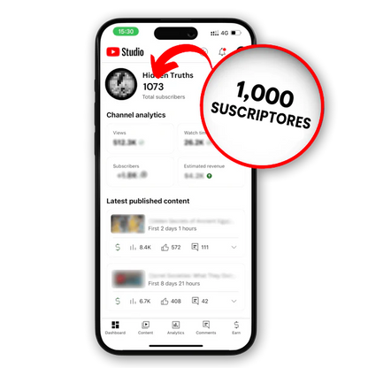 Canal de YouTube Monetizado