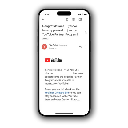 Canal de YouTube Monetizado